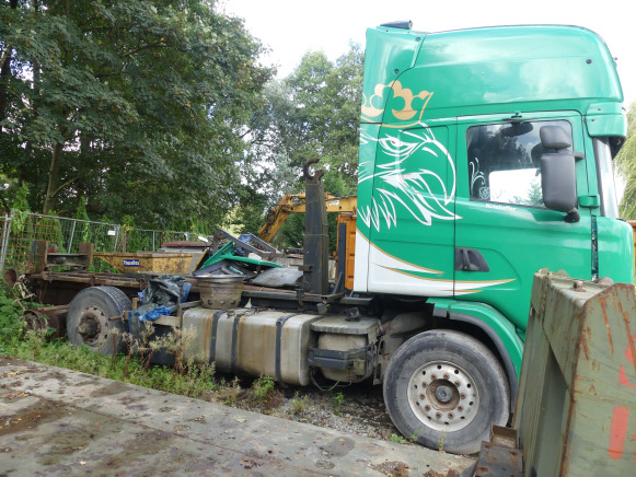 Camion porte container Scania 164 G (2002-900.000 km) - Гаковий мультиліфт вантажівка: фото 2 Camion porte container Scania 164 G (2002-900.000 km) - Гаковий мультиліфт вантажівка: фото 2