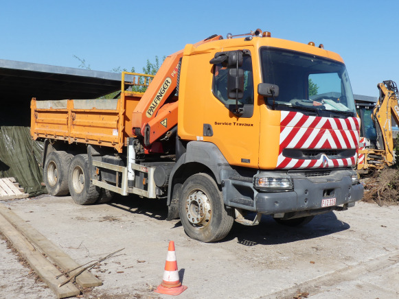 Camions benne avec grue Renault 370 dci - Самоскид вантажівка, Вантажівка з маніпулятором: фото 1 Camions benne avec grue Renault 370 dci - Самоскид вантажівка, Вантажівка з маніпулятором: фото 1
