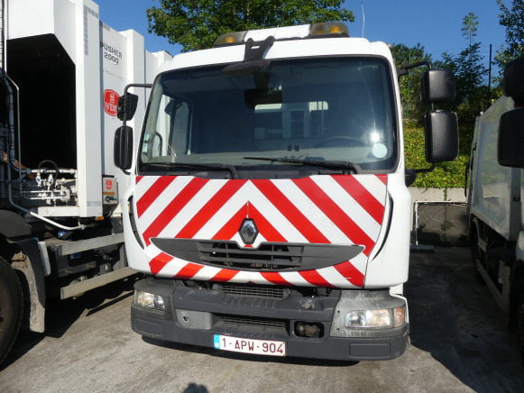 REF:1338 - Camion poubelle Renault Midlum 190DXI (2011-140.758 km) - Сміттєвози: фото 1 REF:1338 - Camion poubelle Renault Midlum 190DXI (2011-140.758 km) - Сміттєвози: фото 1