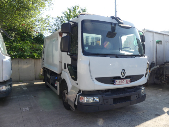 REF:1380 - Camion poubelle Renault Midlum 180DXI (2011-183.874 km) - Сміттєвози: фото 2 REF:1380 - Camion poubelle Renault Midlum 180DXI (2011-183.874 km) - Сміттєвози: фото 2