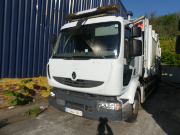 REF:1387 - Camion poubelle Renault Midlum 270DXI (2011-189.728 km) - Сміттєвози: фото 1 REF:1387 - Camion poubelle Renault Midlum 270DXI (2011-189.728 km) - Сміттєвози: фото 1