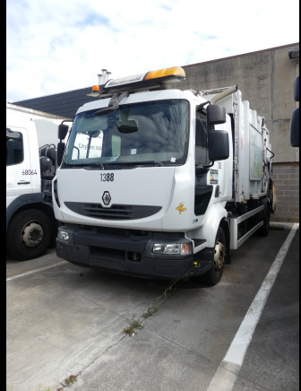 REF:1388 - Camion poubelle Renault Midlum 270DXI (2011-185.032 km) - Сміттєвози: фото 2 REF:1388 - Camion poubelle Renault Midlum 270DXI (2011-185.032 km) - Сміттєвози: фото 2