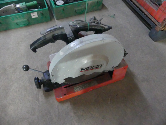 REF:62462 - Tronçonneuse à métaux portative Ridgid 590-L - Металообробний верстат: фото 1 REF:62462 - Tronçonneuse à métaux portative Ridgid 590-L - Металообробний верстат: фото 1