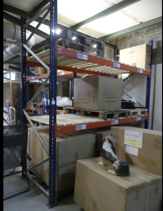 Стелаж для складу Racks à palettes: фото 1