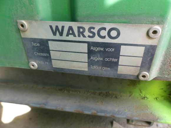REF:94130138-26 - Container Warsco 6X3 S - Ref : 7502-356 - Змінний кузов/ Контейнер: фото 2 REF:94130138-26 - Container Warsco 6X3 S - Ref : 7502-356 - Змінний кузов/ Контейнер: фото 2