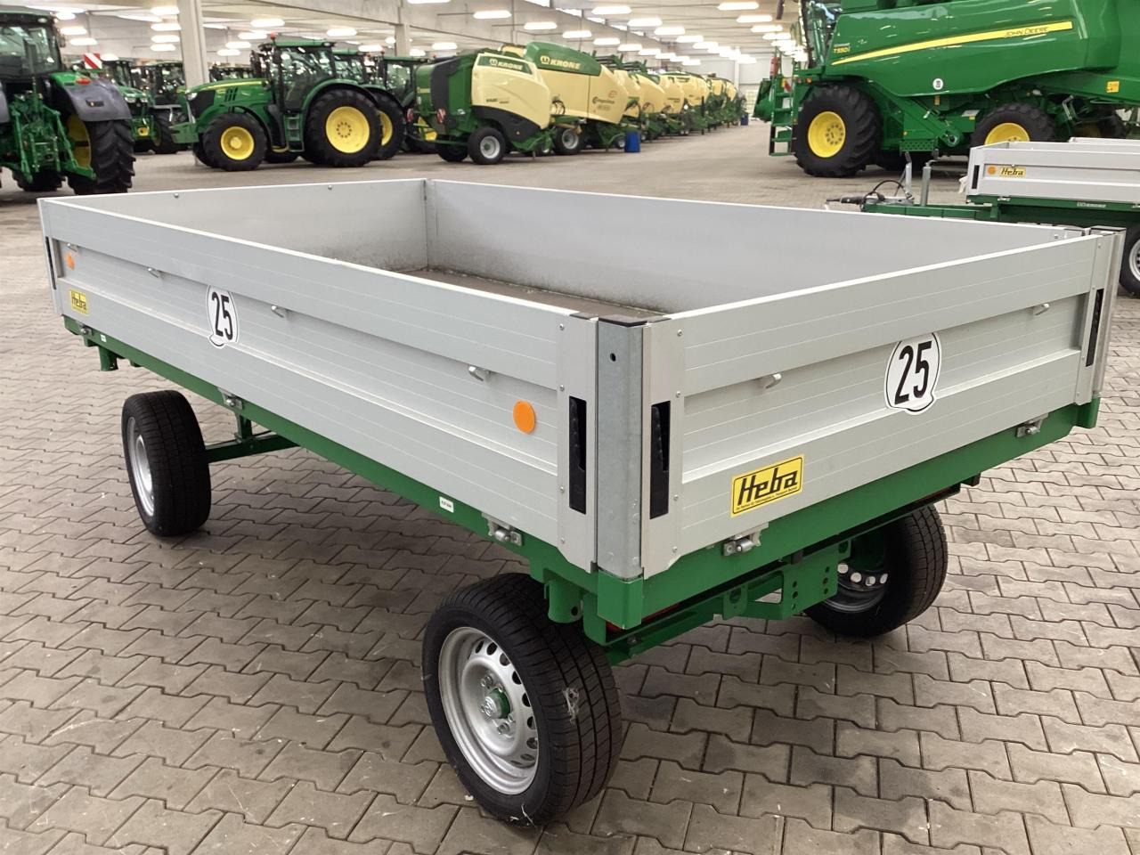 Heba Fahrzeugbau 2517/3SK-2 - Самоскид причіп: фото 4 Heba Fahrzeugbau 2517/3SK-2 - Самоскид причіп: фото 4