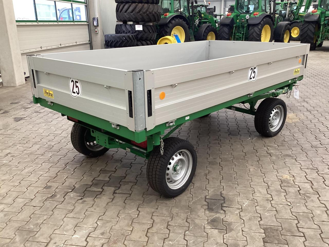 Heba Fahrzeugbau 2517/3SK-2 - Самоскид причіп: фото 3 Heba Fahrzeugbau 2517/3SK-2 - Самоскид причіп: фото 3