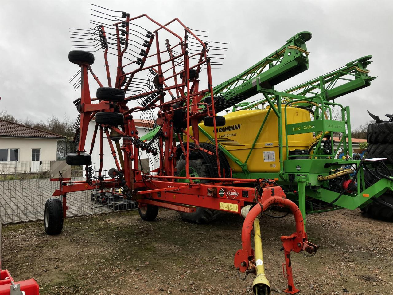 Kuhn GA 7501 - Сіноворушилка: фото 1 Kuhn GA 7501 - Сіноворушилка: фото 1