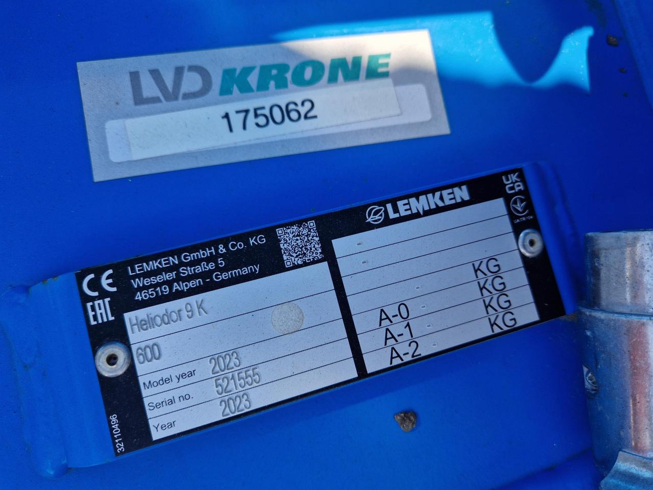 Lemken Heliodor 9/600 K - Дисковий культиватор: фото 3 Lemken Heliodor 9/600 K - Дисковий культиватор: фото 3
