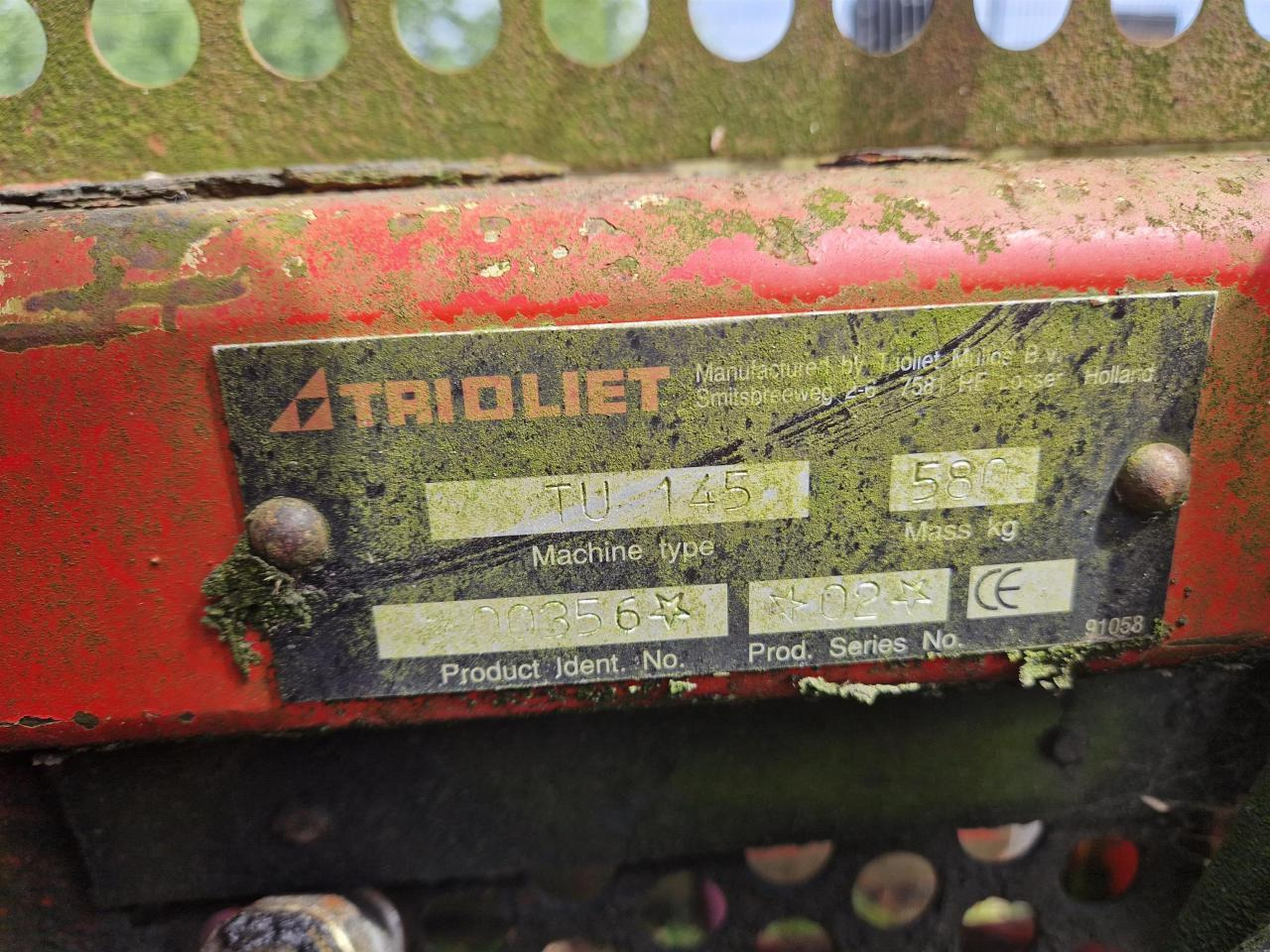 Техніка для силосу Trioliet TU 145: фото 15