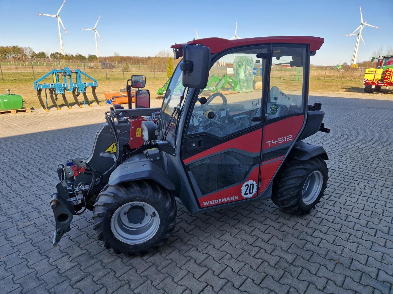 Weidemann T4512 - Навантажувач телескопічний: фото 4 Weidemann T4512 - Навантажувач телескопічний: фото 4