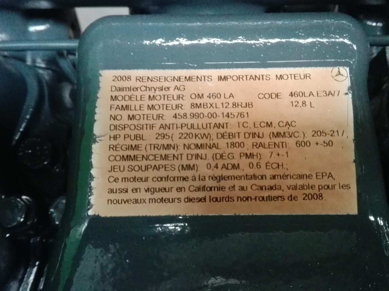 Engine HITACHI ZW310 263J1-02002 - Двигун в категорії Будівельна техніка: фото 3 Engine HITACHI ZW310 263J1-02002 - Двигун в категорії Будівельна техніка: фото 3