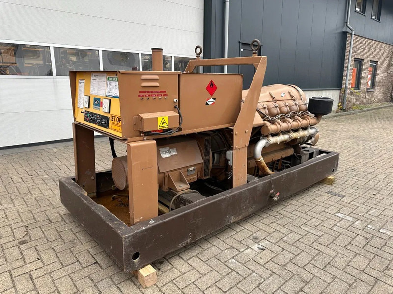 Alsthom V102 unelec 140 kVA generatorset ex Emergency Noodstroom Aggregaat - Електричний генератор: фото 2 Alsthom V102 unelec 140 kVA generatorset ex Emergency Noodstroom Aggregaat - Електричний генератор: фото 2