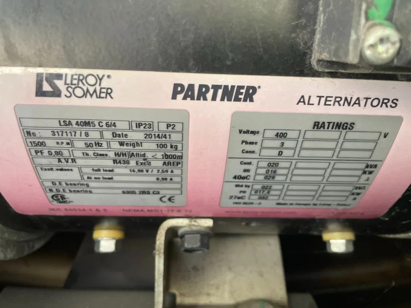 Електричний генератор Atlas-Copco QAS 20 Kubota mobiele 20 kVA Silent Rental generatorrset Stage 3A: фото 13