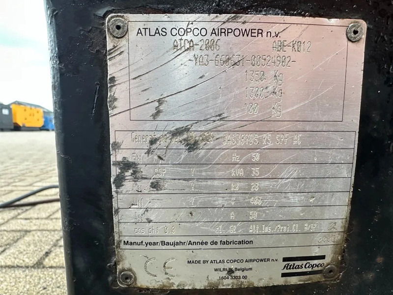 Atlas-Copco QAS 38 Yanmar Mecc Alte Spa 40 kVA Silent generatorset - Електричний генератор: фото 5 Atlas-Copco QAS 38 Yanmar Mecc Alte Spa 40 kVA Silent generatorset - Електричний генератор: фото 5