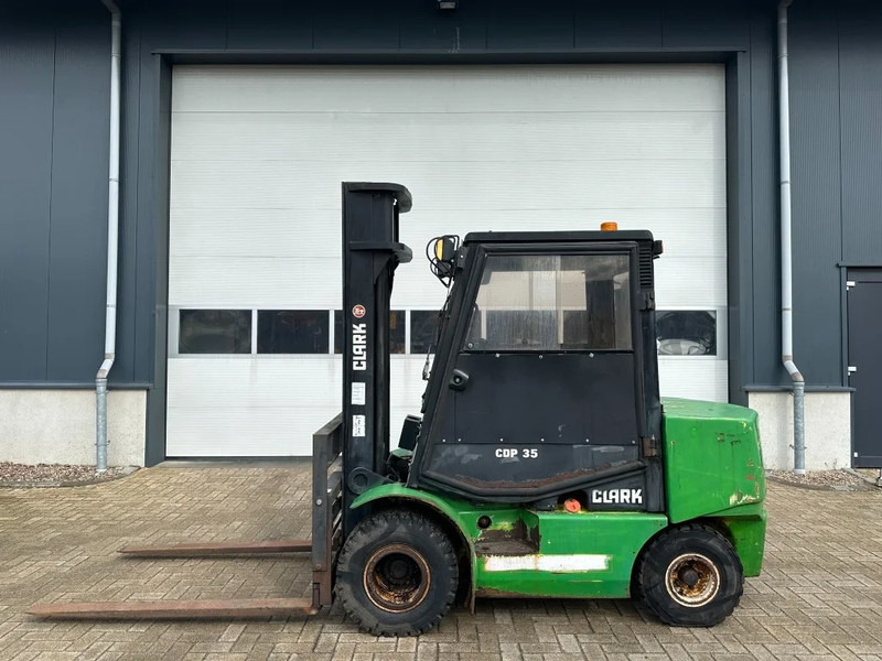 Clark CDP 35 Perkins 3.5 ton Duplex Sideshift Positioner Diesel Heftruck - Дизельний навантажувач: фото 1 Clark CDP 35 Perkins 3.5 ton Duplex Sideshift Positioner Diesel Heftruck - Дизельний навантажувач: фото 1