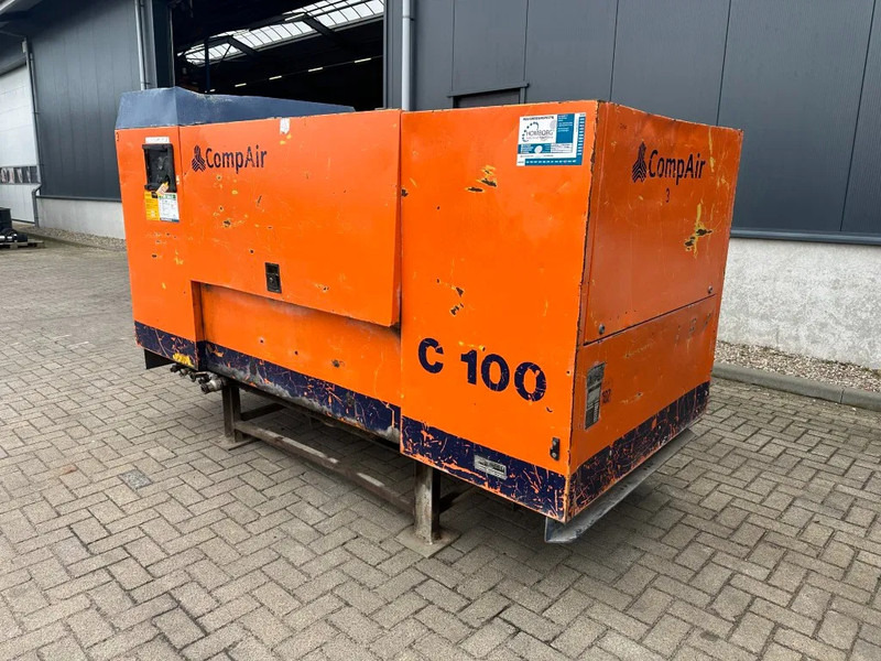 Compair C100 Mercedes OM 364 A 10.5 m3 / min 77 kW 7 Bar Silent Diesel Compressor - Повітряний компресор: фото 4 Compair C100 Mercedes OM 364 A 10.5 m3 / min 77 kW 7 Bar Silent Diesel Compressor - Повітряний компресор: фото 4