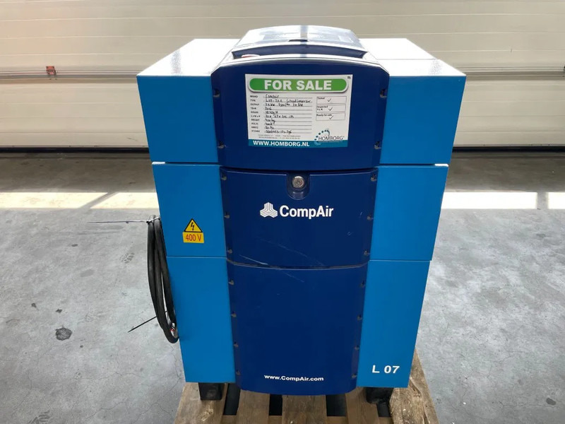 Compair L07 - 7,5A Schroefcompressor 750L/min als nieuw! - Повітряний компресор: фото 1 Compair L07 - 7,5A Schroefcompressor 750L/min als nieuw! - Повітряний компресор: фото 1