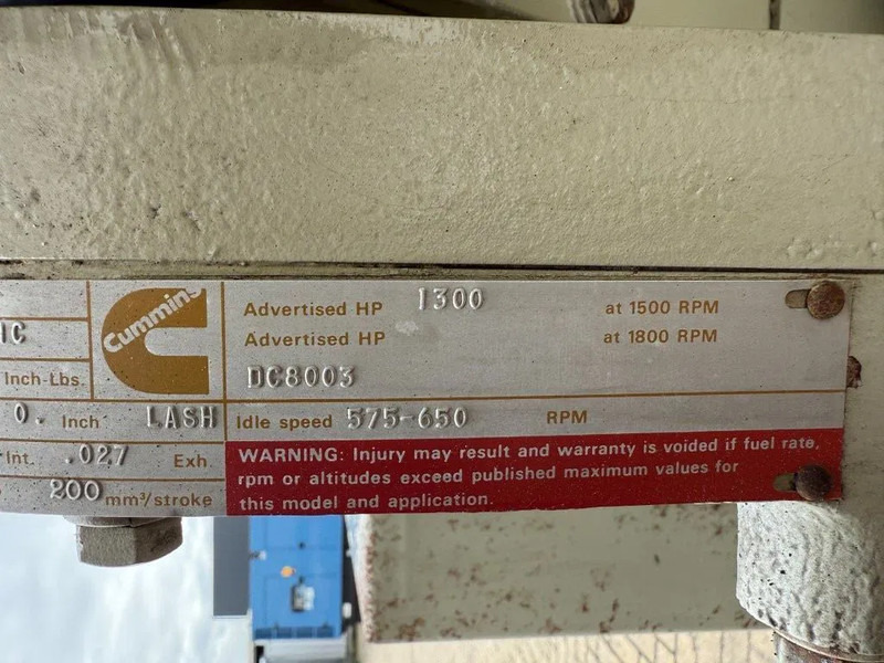 Електричний генератор Cummins KTA 38 G5 Leroy Somer 1000 kVA noodstroom generatorset: фото 10