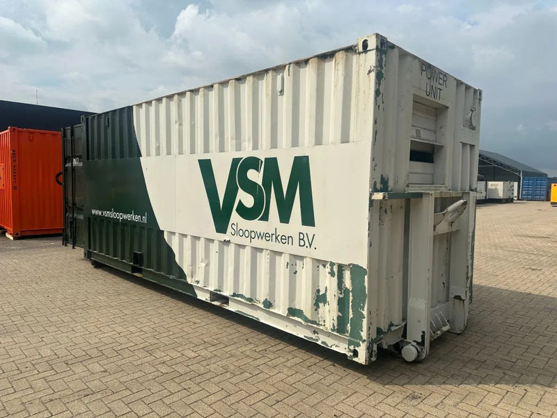 Deutz BF6M 716 AvK 200 kVA generatorset in container afzetbak haakarm - Електричний генератор: фото 1 Deutz BF6M 716 AvK 200 kVA generatorset in container afzetbak haakarm - Електричний генератор: фото 1