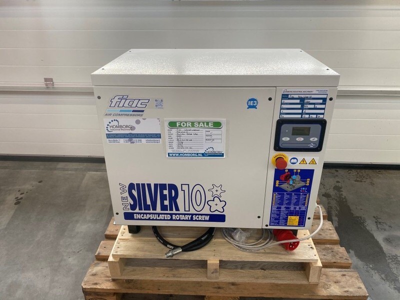 Fiac New Silver 10 Silent 7.5 kW 860 L / min 10 bar Elektrische Schroefcompressor - Повітряний компресор: фото 2 Fiac New Silver 10 Silent 7.5 kW 860 L / min 10 bar Elektrische Schroefcompressor - Повітряний компресор: фото 2