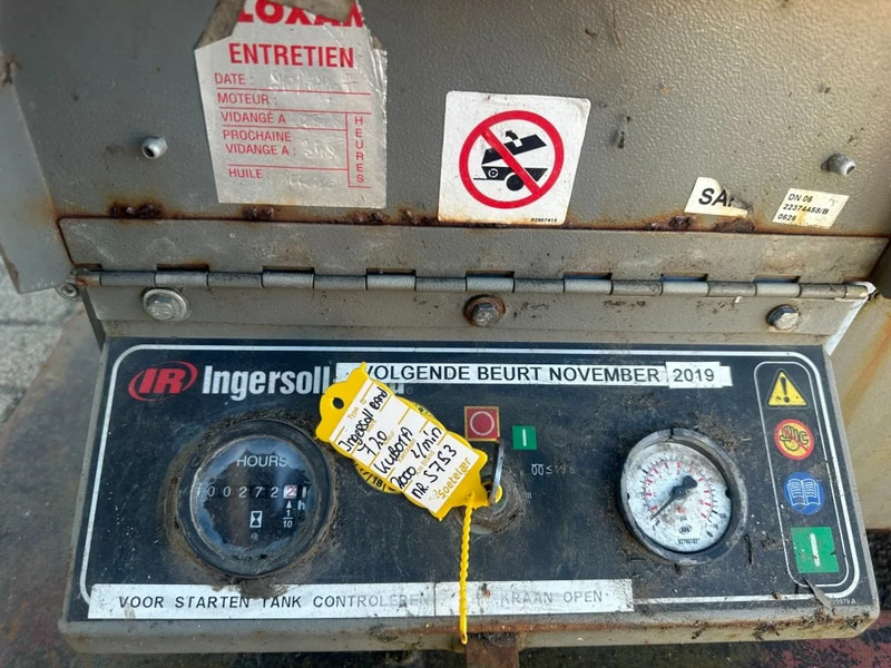 Повітряний компресор Ingersoll Rand 720 R1051SF Kubota D1005 Diesel Compressor 2000 L / min 17.5 kW 8.6 Bar: фото 10