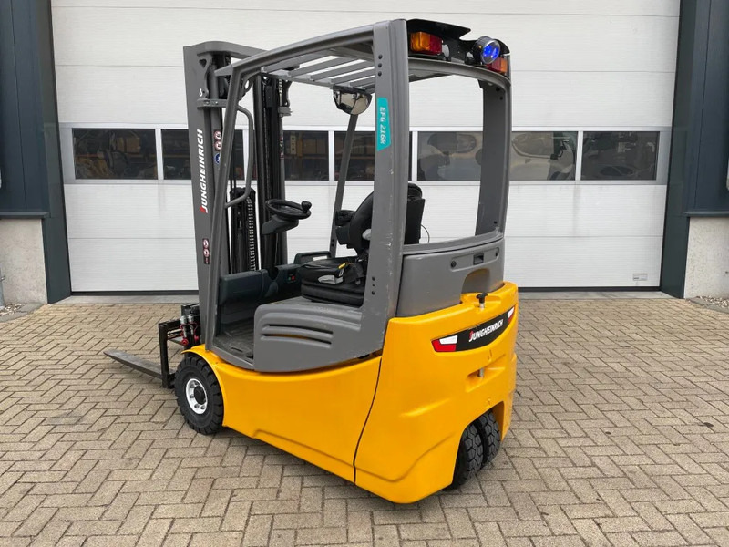 Jungheinrich EFG 216K 1.6 ton Triplex Freelift Sideshift Elektra Heftruck Accu 2020 - Навантажувач вилковий: фото 1 Jungheinrich EFG 216K 1.6 ton Triplex Freelift Sideshift Elektra Heftruck Accu 2020 - Навантажувач вилковий: фото 1