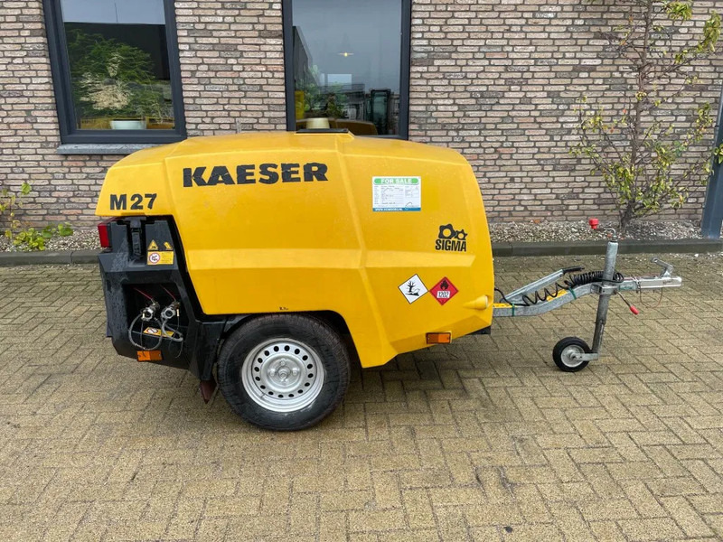 Kaeser M27 Kubota 2,7 m3 / min 7 Bar 18 kW Mobiele Silent Diesel Compressor - Повітряний компресор: фото 1 Kaeser M27 Kubota 2,7 m3 / min 7 Bar 18 kW Mobiele Silent Diesel Compressor - Повітряний компресор: фото 1