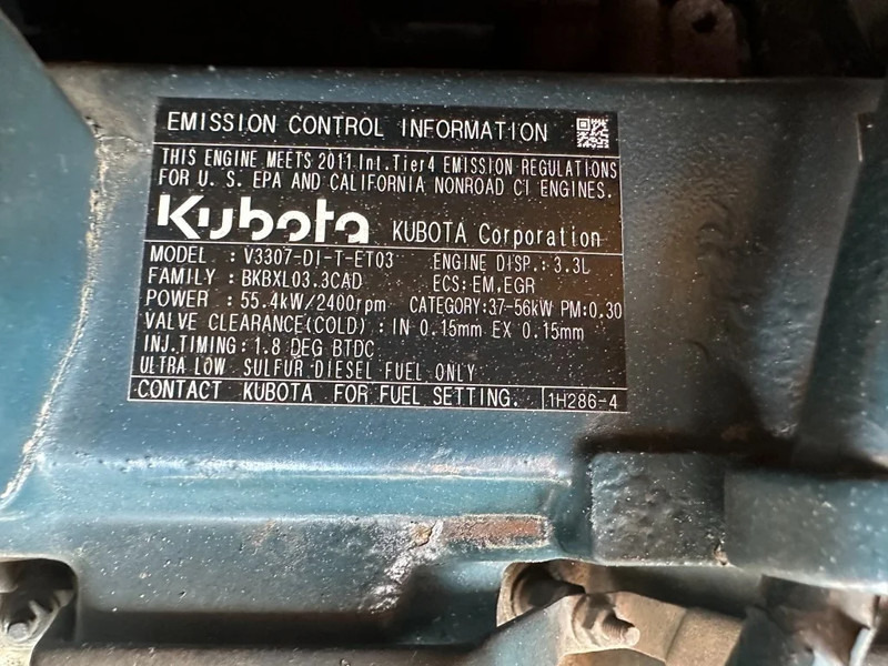 Повітряний компресор Kaeser M80 Kubota 8.1 m3 / min 7 Bar 55 kW Mobiele Silent Diesel Compressor: фото 11