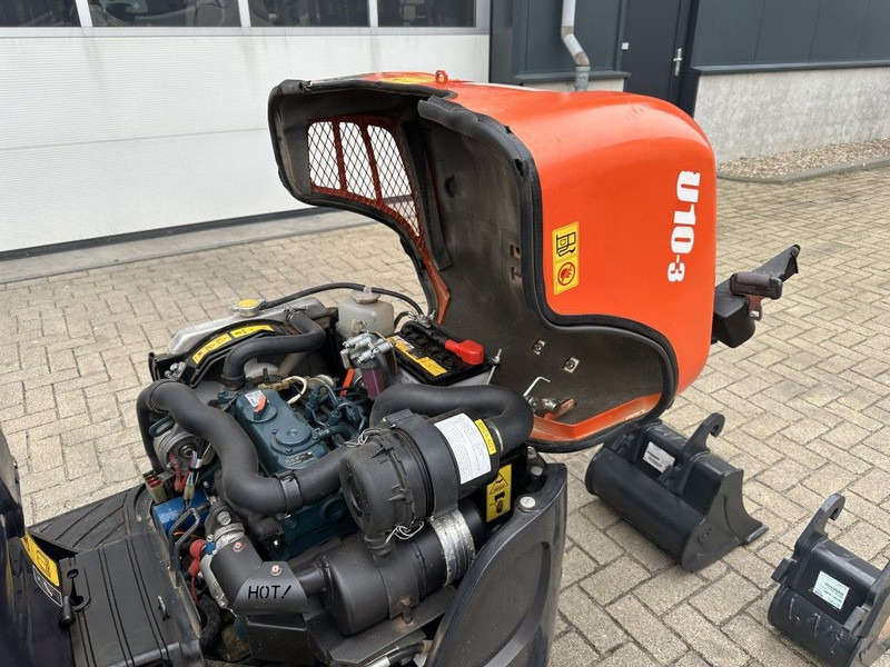 Kubota U10-3 Minigraver Diesel Graafmachine 2021 ! 690 uur ! As New ! - Міні-екскаватор: фото 3 Kubota U10-3 Minigraver Diesel Graafmachine 2021 ! 690 uur ! As New ! - Міні-екскаватор: фото 3