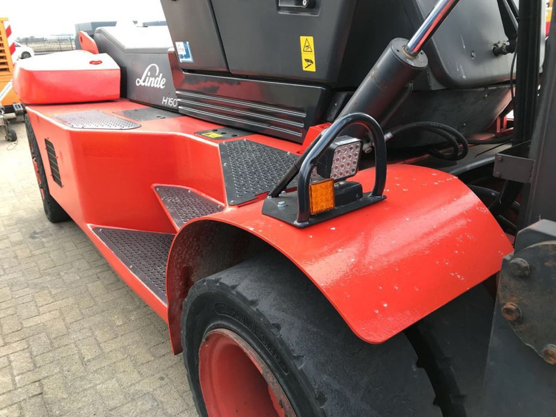 Дизельний навантажувач Linde H160 16 ton Diesel Sideshift Positioner Heftruck: фото 14