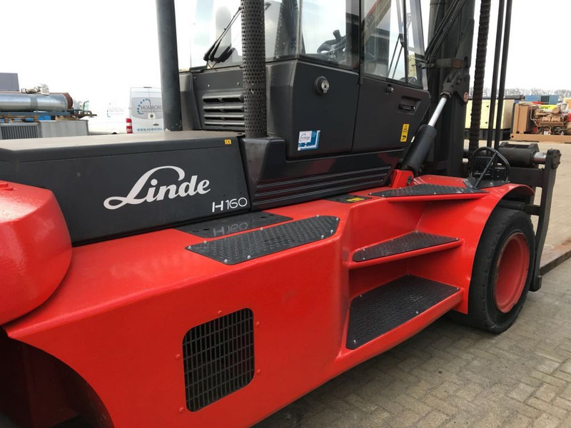 Дизельний навантажувач Linde H160 16 ton Diesel Sideshift Positioner Heftruck: фото 12