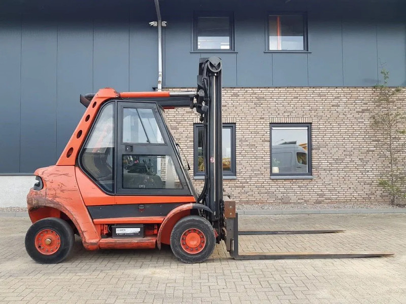 Linde H50D 5 ton Diesel Duplex Sideshift Positioner Heftruck - Дизельний навантажувач: фото 1 Linde H50D 5 ton Diesel Duplex Sideshift Positioner Heftruck - Дизельний навантажувач: фото 1