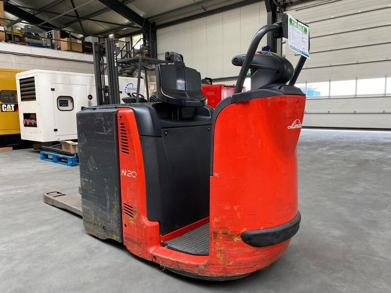 Візок Linde N20 2 ton Elektrische Orderpicker Meerijder Palletwagen: фото 8