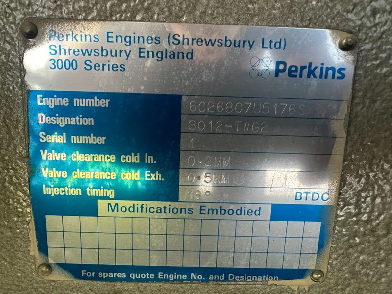 Perkins 3012 TWG2 Leroy Somer 630 kVA noodstroom generatorset 676 hours ! - Електричний генератор: фото 4 Perkins 3012 TWG2 Leroy Somer 630 kVA noodstroom generatorset 676 hours ! - Електричний генератор: фото 4