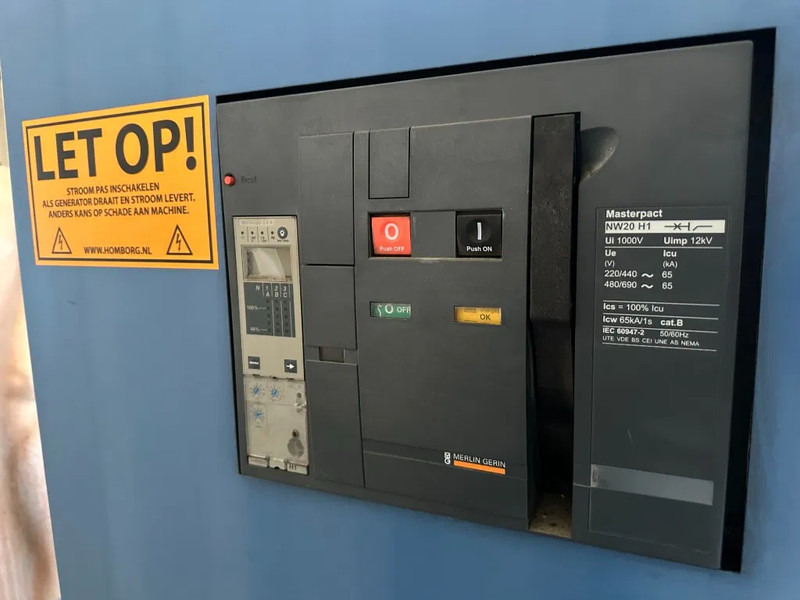 Електричний генератор SDMO Perkins Leroy Somer 1460 kVA Silent generatorset Powerplant in 40 ft container: фото 17