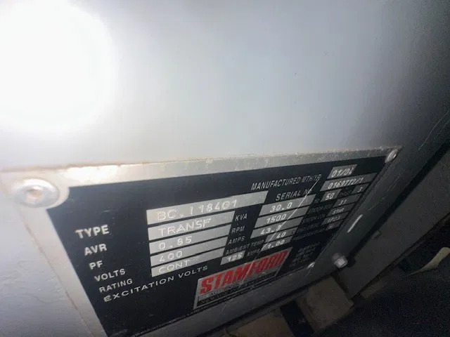 Stamford BC.I184G1 Alternator 30 kVa generatordeel - Електричний генератор: фото 3 Stamford BC.I184G1 Alternator 30 kVa generatordeel - Електричний генератор: фото 3