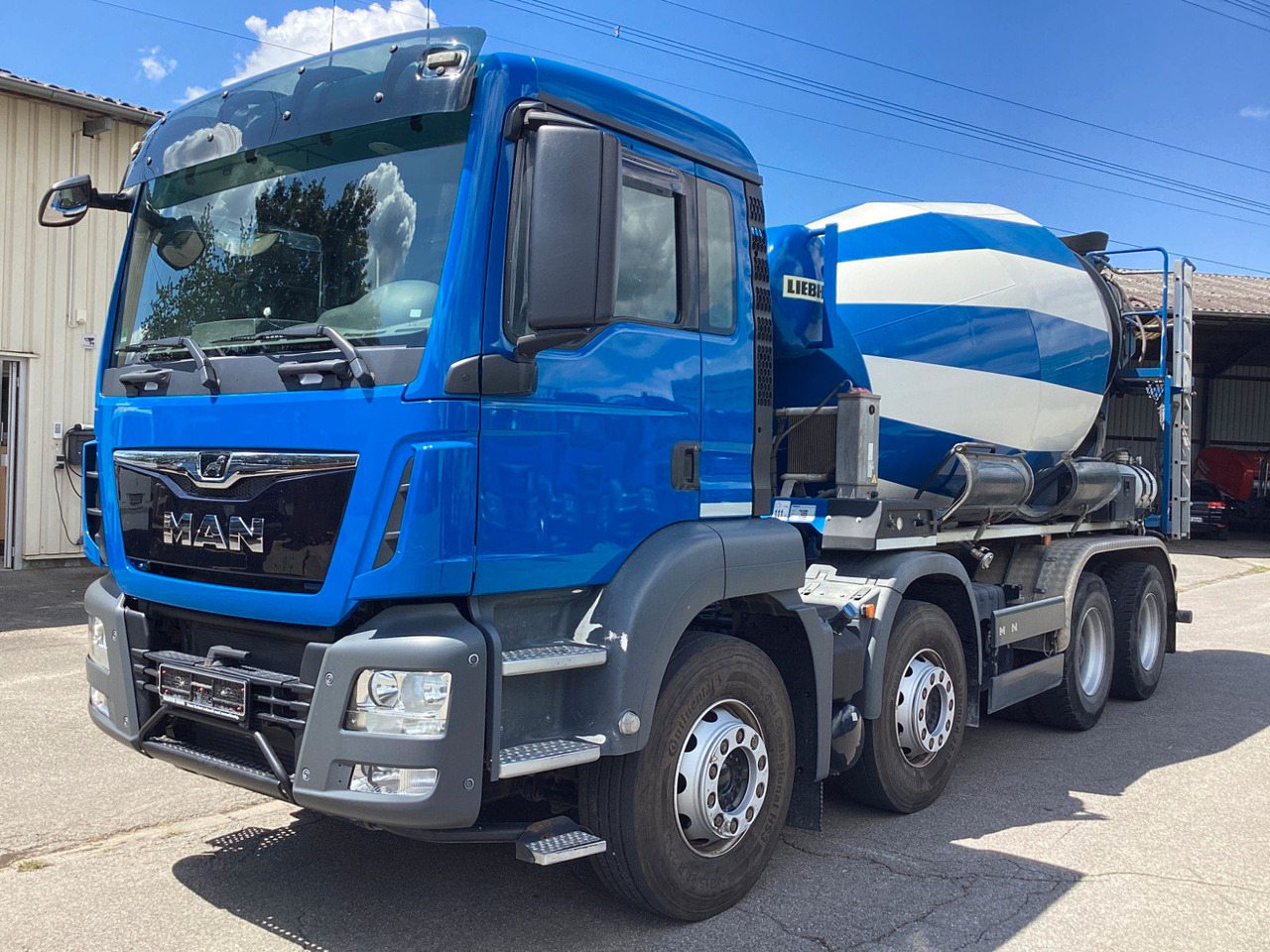 MAN TGS 35.470 8x4 Liebherr HTM905P Intarder Betonmi - Автобетонозмішувач: фото 1 MAN TGS 35.470 8x4 Liebherr HTM905P Intarder Betonmi - Автобетонозмішувач: фото 1