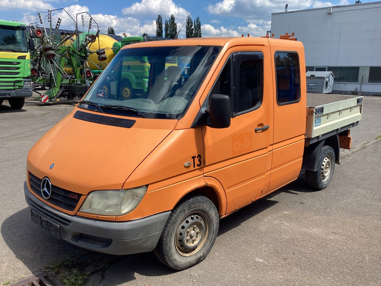 Mercedes-Benz Sprinter Pritsche Doka 211 CDI - Легка бортова вантажівка, Вантажопасажирський фургон: фото 1 Mercedes-Benz Sprinter Pritsche Doka 211 CDI - Легка бортова вантажівка, Вантажопасажирський фургон: фото 1