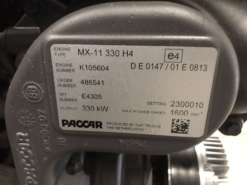 DAF MX 11 330 kW K105604 - Двигун: фото 3 DAF MX 11 330 kW K105604 - Двигун: фото 3