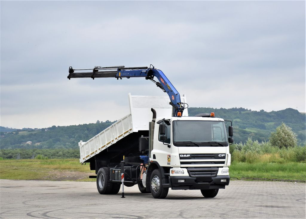 DAF CF 75.310 *Kipper 5,10 m + KRAN *TOPZUSTAND DAF CF 75.310 *Kipper 5,10 m + KRAN *TOPZUSTAND - Самоскид вантажівка, Вантажівка з маніпулятором: фото 2 DAF CF 75.310 *Kipper 5,10 m + KRAN *TOPZUSTAND DAF CF 75.310 *Kipper 5,10 m + KRAN *TOPZUSTAND - Самоскид вантажівка, Вантажівка з маніпулятором: фото 2