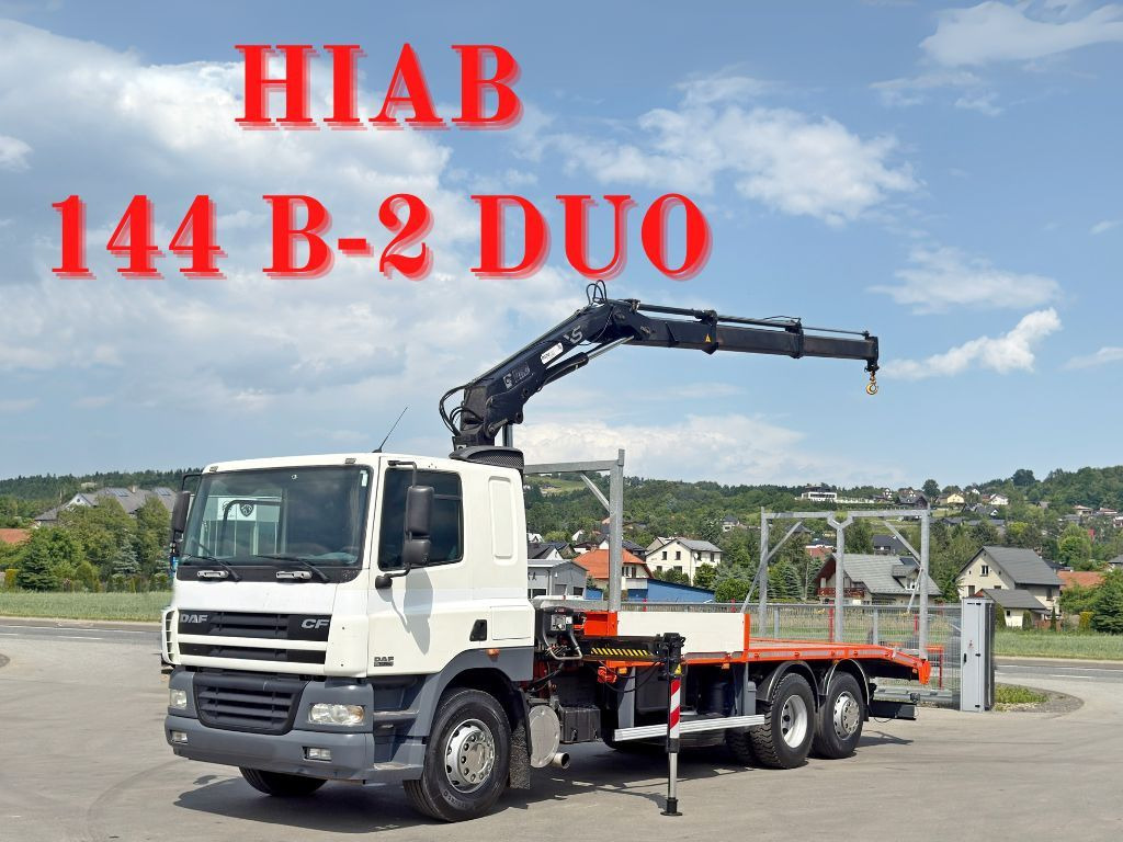 DAF CF 85.380*ABSCHLEPPWAGEN 7,20m+ HIAB 144 B-2 DUO - Евакуатор: фото 1 DAF CF 85.380*ABSCHLEPPWAGEN 7,20m+ HIAB 144 B-2 DUO - Евакуатор: фото 1