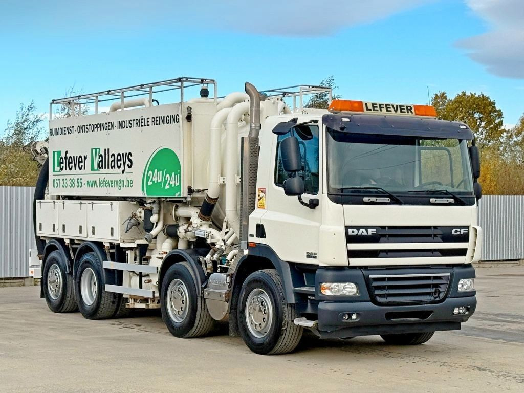 DAF CF 85.410 * Saug und Spülwagen +FUNK - Асенізатори: фото 1 DAF CF 85.410 * Saug und Spülwagen +FUNK - Асенізатори: фото 1