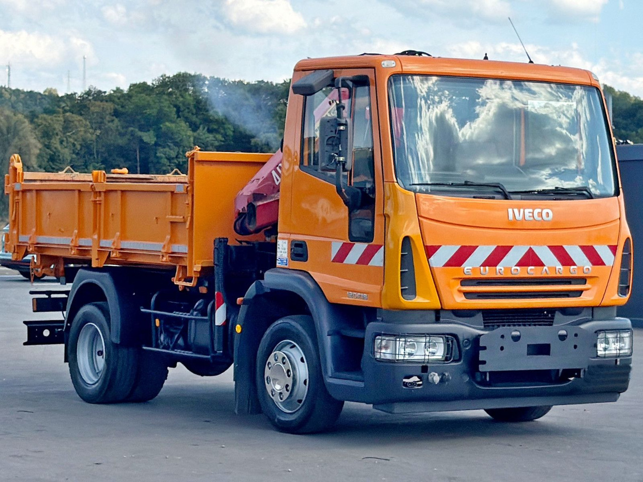 Iveco EUROCARGO 120E18 * HMF 403 K1 * TOPZUSTAND - Вантажівка з маніпулятором, Самоскид вантажівка: фото 3 Iveco EUROCARGO 120E18 * HMF 403 K1 * TOPZUSTAND - Вантажівка з маніпулятором, Самоскид вантажівка: фото 3