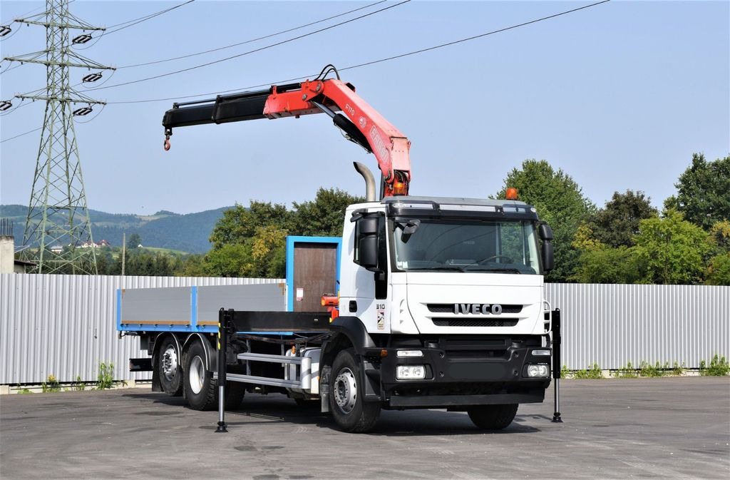 Iveco Stralis 310 PRITSCHE 7,05m +KRAN +FUNK - Вантажівка з маніпулятором: фото 1 Iveco Stralis 310 PRITSCHE 7,05m +KRAN +FUNK - Вантажівка з маніпулятором: фото 1