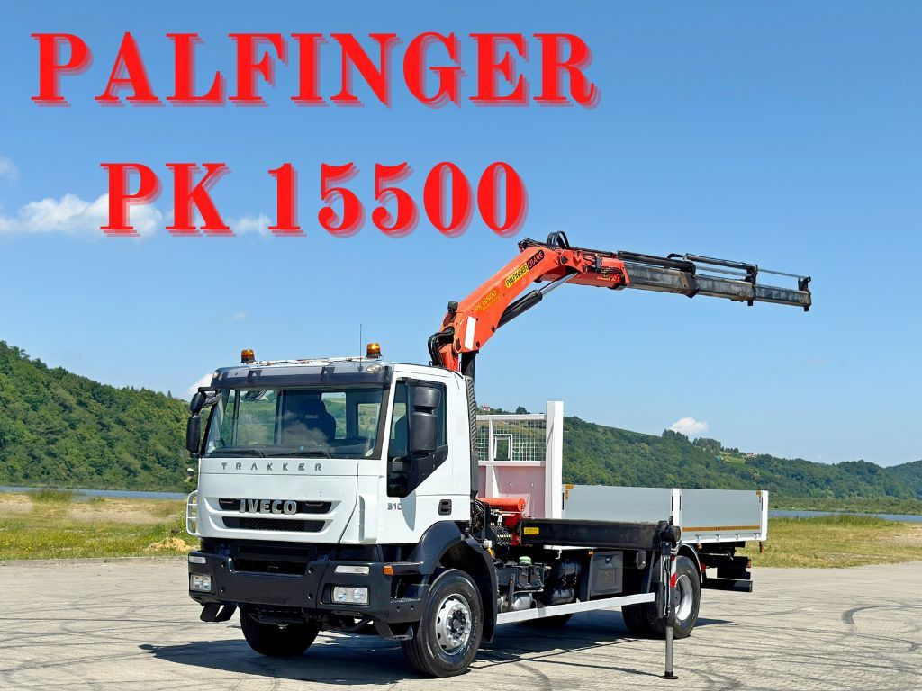 Iveco TRAKKER 310* PRITSCHE 6,00 m * PK 15500 * TOP - Вантажівка з маніпулятором: фото 1 Iveco TRAKKER 310* PRITSCHE 6,00 m * PK 15500 * TOP - Вантажівка з маніпулятором: фото 1