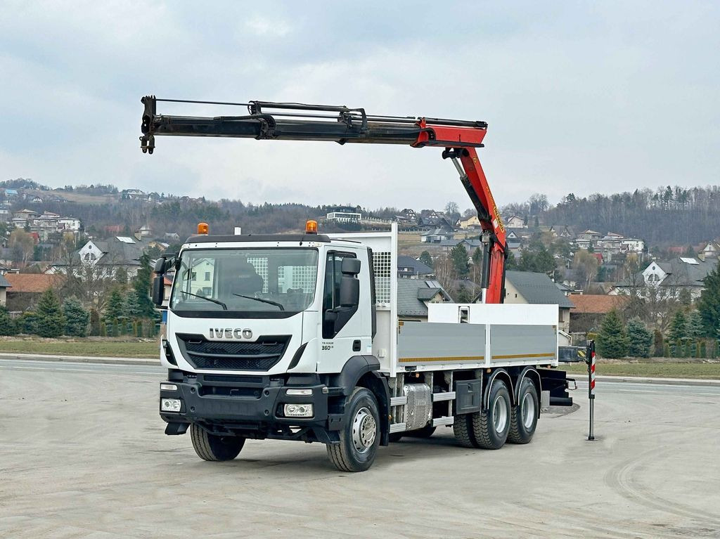 Iveco TRAKKER 360 * PRITSCHE 6,80* PK 16002 B+FUNK*6x4 - Вантажівка з маніпулятором, Бортова вантажівка/ Платформа: фото 2 Iveco TRAKKER 360 * PRITSCHE 6,80* PK 16002 B+FUNK*6x4 - Вантажівка з маніпулятором, Бортова вантажівка/ Платформа: фото 2
