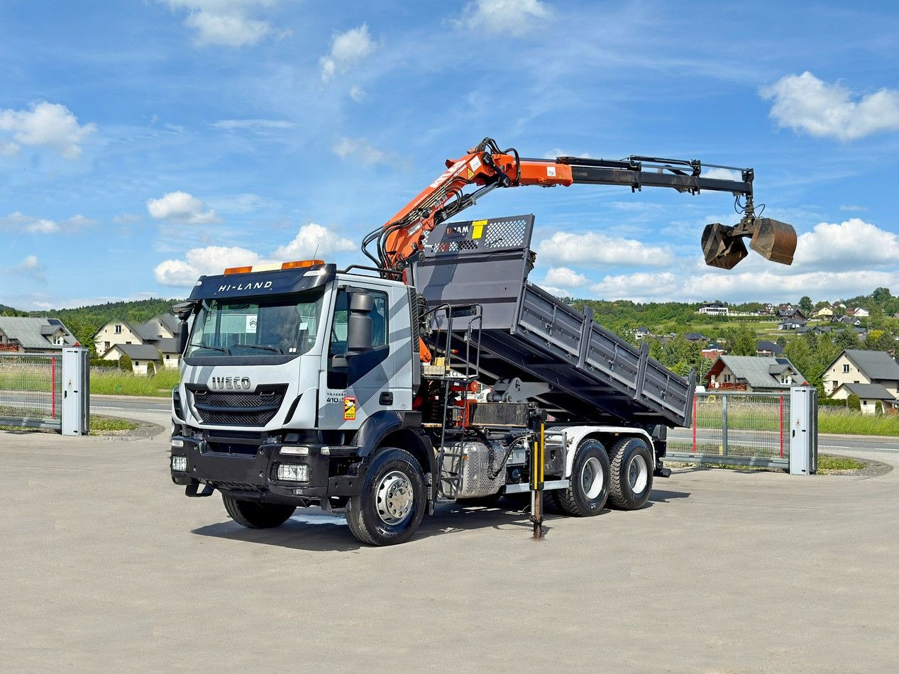 Iveco TRAKKER 410*Kipper 5,20m*ATLAS 165.2E * FUNK/6x4 Iveco TRAKKER 410*Kipper 5,20m*ATLAS 165.2E * FUNK/6x4 - Самоскид вантажівка, Вантажівка з маніпулятором: фото 2 Iveco TRAKKER 410*Kipper 5,20m*ATLAS 165.2E * FUNK/6x4 Iveco TRAKKER 410*Kipper 5,20m*ATLAS 165.2E * FUNK/6x4 - Самоскид вантажівка, Вантажівка з маніпулятором: фото 2
