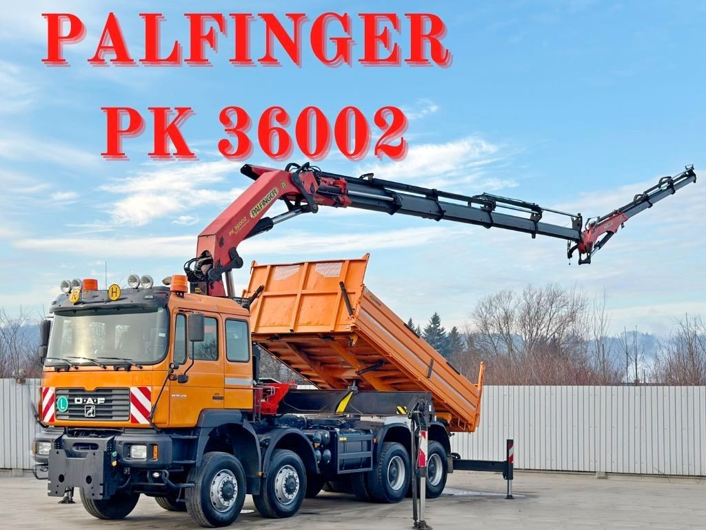 MAN 35.414 * PALFINGER PK 36002 +FUNK / 8x8 - Вантажівка з маніпулятором: фото 1 MAN 35.414 * PALFINGER PK 36002 +FUNK / 8x8 - Вантажівка з маніпулятором: фото 1