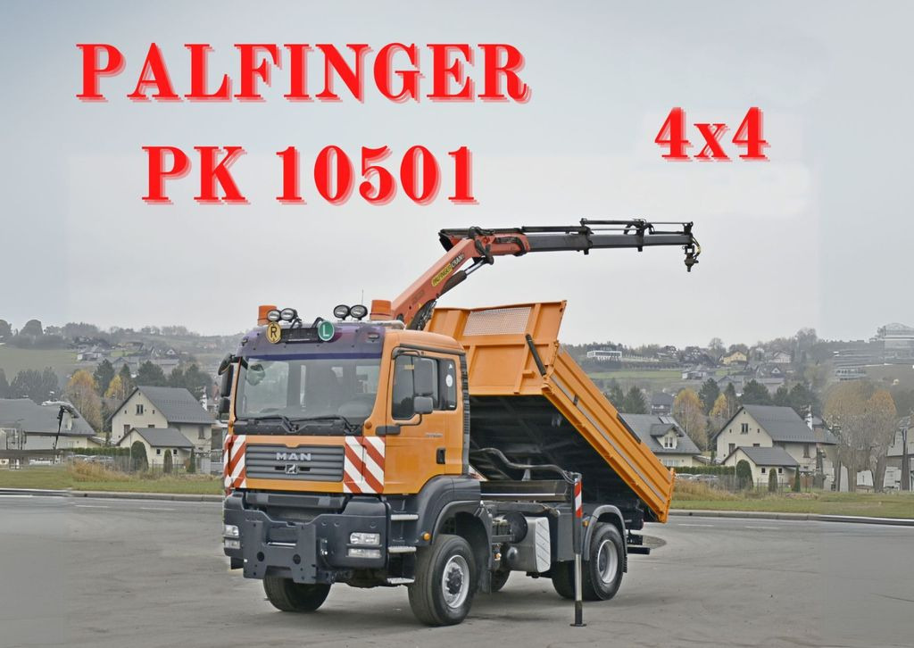 MAN TGA 18.360 * PK 10501 + FUNK *4x4 MAN TGA 18.360 * PK 10501 + FUNK *4x4 - Вантажівка з маніпулятором, Самоскид вантажівка: фото 1 MAN TGA 18.360 * PK 10501 + FUNK *4x4 MAN TGA 18.360 * PK 10501 + FUNK *4x4 - Вантажівка з маніпулятором, Самоскид вантажівка: фото 1